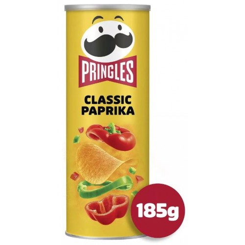 Pringles paprika 185gr