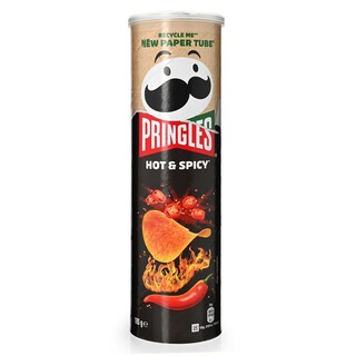 Pringles hot & spicy 185gr